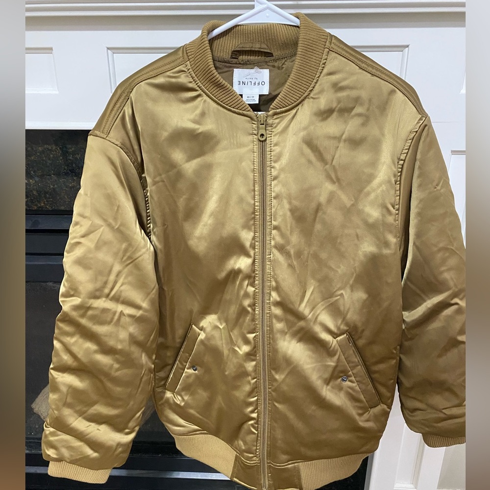 Aerie: Oversized Copper Puffer Jacket